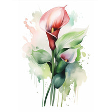 Load image into Gallery viewer, Diamond Painting - Full Round - Calpa lily (40*50CM)

