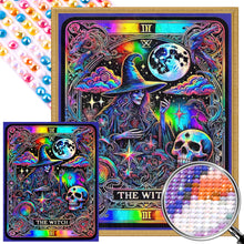 Load image into Gallery viewer, AB Diamond Painting - Full Round - Mysterious Witch (40*50CM)
