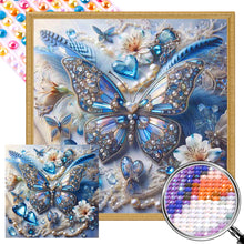 Load image into Gallery viewer, AB Diamond Painting - Full Round - Exquisite Butterfly Decoration (40*40CM)
