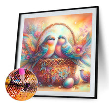 Load image into Gallery viewer, AB Diamond Painting - Full Round - Flower Baskets and Birds (40*40CM)
