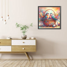 Load image into Gallery viewer, AB Diamond Painting - Full Round - Flower Baskets and Birds (40*40CM)
