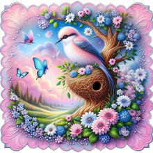 Load image into Gallery viewer, AB Diamond Painting - Full Round - Birds and Flowers (40*40CM)
