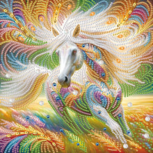 Load image into Gallery viewer, Diamond Painting - Partial Special Shaped - Horse (30*30CM)
