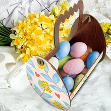 Load image into Gallery viewer, Wooden Special Shaped Easter Egg Bunny Diamond Painting DIY Basket for Beginners
