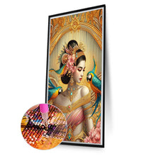 Load image into Gallery viewer, Diamond Painting - Full Round - Parrot Goddess (40*70CM)
