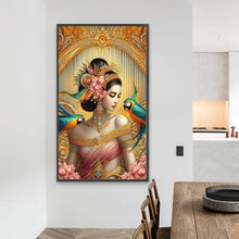 Load image into Gallery viewer, Diamond Painting - Full Round - Parrot Goddess (40*70CM)
