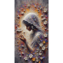 Load image into Gallery viewer, Diamond Painting - Full Round - Flower Girl (40*70CM)
