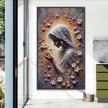 Load image into Gallery viewer, Diamond Painting - Full Round - Flower Girl (40*70CM)
