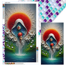 Load image into Gallery viewer, Diamond Painting - Full Round - Flower Saint (40*70CM)
