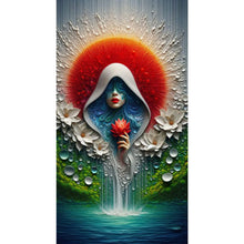 Load image into Gallery viewer, Diamond Painting - Full Round - Flower Saint (40*70CM)
