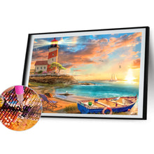 Load image into Gallery viewer, Diamond Painting - Full Round - Seaside Scenery (40*30CM)

