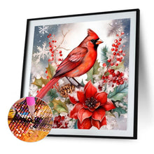 Load image into Gallery viewer, AB Diamond Painting - Full Round - Poinsettia cardinal (40*40CM)
