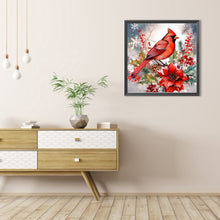Load image into Gallery viewer, AB Diamond Painting - Full Round - Poinsettia cardinal (40*40CM)
