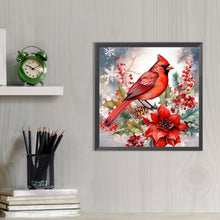 Load image into Gallery viewer, AB Diamond Painting - Full Round - Poinsettia cardinal (40*40CM)
