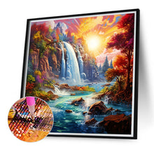 Load image into Gallery viewer, Diamond Painting - Full Round - Waterfall (40*40CM)

