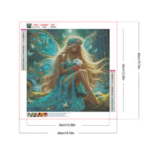 Load image into Gallery viewer, Diamond Painting - Full Round - Butterfly Girl (40*40CM)
