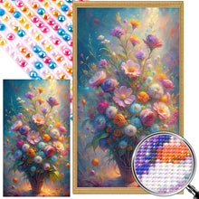 Load image into Gallery viewer, AB Diamond Painting - Full Round - Flower Potted Plant (40*70CM)
