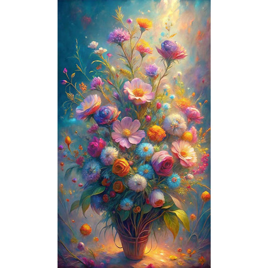 AB Diamond Painting - Full Round - Flower Potted Plant (40*70CM)