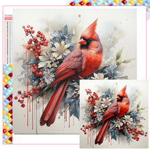 Load image into Gallery viewer, Diamond Painting - Full Square - Red Cardinal (40*40CM)
