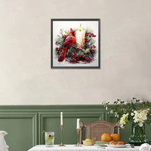 Load image into Gallery viewer, Diamond Painting - Full Square - Red Cardinal (40*40CM)
