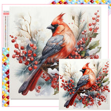 Load image into Gallery viewer, Diamond Painting - Full Square - Red Cardinal (40*40CM)
