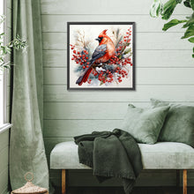 Load image into Gallery viewer, Diamond Painting - Full Square - Red Cardinal (40*40CM)
