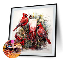 Load image into Gallery viewer, Diamond Painting - Full Square - Red Cardinal (40*40CM)
