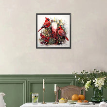 Load image into Gallery viewer, Diamond Painting - Full Square - Red Cardinal (40*40CM)
