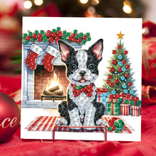 Load image into Gallery viewer, 6Pcs Dogs DIY Diamond Painting Card Diamond Drawing Card Diamond Daily Wish Card
