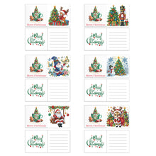 Load image into Gallery viewer, 6Pcs Dogs DIY Diamond Painting Card Diamond Drawing Card Diamond Daily Wish Card
