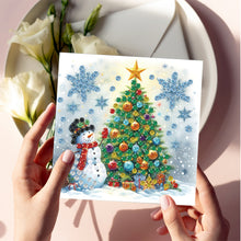 Load image into Gallery viewer, 6Pcs Dogs DIY Diamond Painting Card Diamond Drawing Card Diamond Daily Wish Card
