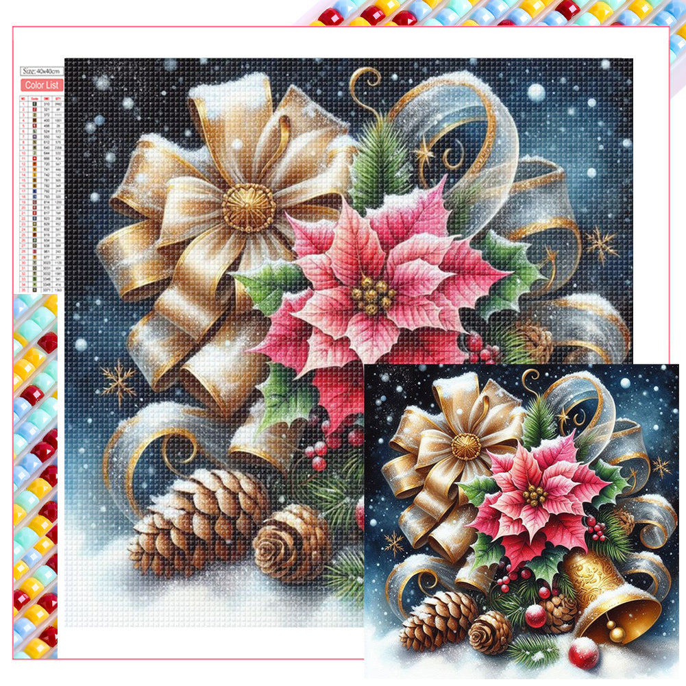 Diamond Painting - Full Square - Christmas Bells (40*40CM)