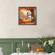 Load image into Gallery viewer, Diamond Painting - Full Square - Swing under Maple Tree (40*40CM)
