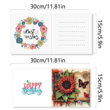 Load image into Gallery viewer, 6Pcs Gnome Diamond Drawing Card Diamond Daily Wish Card for Holiday Party Favors
