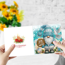Load image into Gallery viewer, 6Pcs Gnome Diamond Drawing Card Diamond Daily Wish Card for Holiday Party Favors
