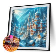 Load image into Gallery viewer, Diamond Painting - Full Square - Winter Snow Scenery (40*40CM)

