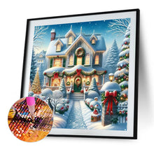 Load image into Gallery viewer, Diamond Painting - Full Square - Winter Snow Scenery (40*40CM)
