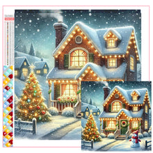 Load image into Gallery viewer, Diamond Painting - Full Square - Winter Snow Scenery (40*40CM)
