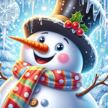 Load image into Gallery viewer, Diamond Painting - Full Square - Christmas snowman (30*30CM)
