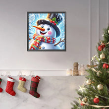 Load image into Gallery viewer, Diamond Painting - Full Square - Christmas snowman (30*30CM)
