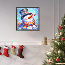 Load image into Gallery viewer, Diamond Painting - Full Square - Christmas snowman (30*30CM)
