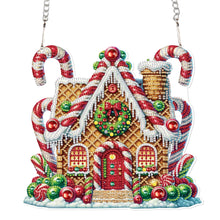 Load image into Gallery viewer, Acrylic Special Shaped Christmas Diamond Painting Hanging Decorations Home Decor
