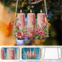 Load image into Gallery viewer, Acrylic Special Shaped Christmas Diamond Painting Hanging Decorations Home Decor
