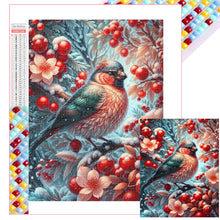 Load image into Gallery viewer, Diamond Painting - Full Square - Winter Red Fruit Bird (40*40CM)
