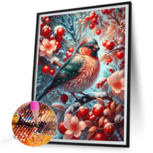 Load image into Gallery viewer, Diamond Painting - Full Square - Winter Red Fruit Bird (40*40CM)
