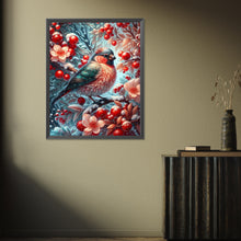 Load image into Gallery viewer, Diamond Painting - Full Square - Winter Red Fruit Bird (40*40CM)
