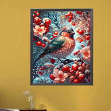 Load image into Gallery viewer, Diamond Painting - Full Square - Winter Red Fruit Bird (40*40CM)
