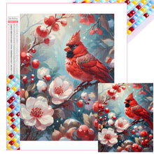 Load image into Gallery viewer, Diamond Painting - Full Square - Winter Red Fruit Bird (40*40CM)
