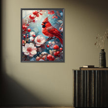 Load image into Gallery viewer, Diamond Painting - Full Square - Winter Red Fruit Bird (40*40CM)
