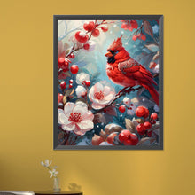 Load image into Gallery viewer, Diamond Painting - Full Square - Winter Red Fruit Bird (40*40CM)
